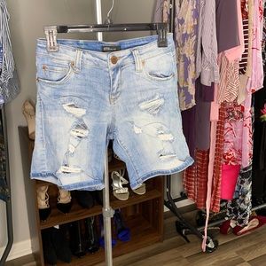 STS Blue shorts size 0, distress